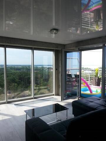 Фото номера Апартаменты в пентхаусе Апартаменты Porta Mare Apartment г. Дзивнувек 44