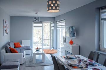 Фото номера Апартаменты с 2 спальнями Апартаменты Elegance Apartment г. Дзивнувек 76